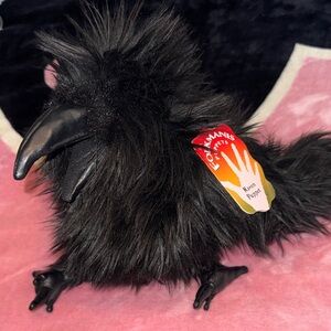 Folkmanis Puppets Black Raven Stuffed Animal
